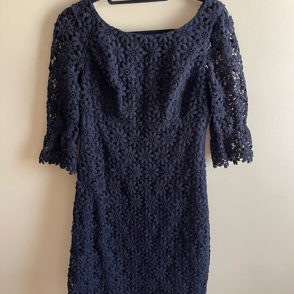 Lilly Pulitzer Black Jaclene Lace Dress